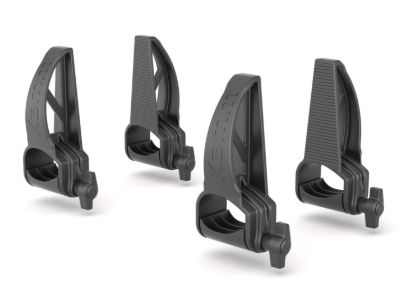 Picture of Rhino 2 KammBar Fleet Steel Roof Bars and 4 free load stops for Vauxhall Vivaro 2014-2019 | L2 | H1 | VA2FL
