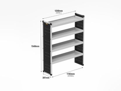 Picture of Van Guard Bronze Trade Van Racking Package - Complete Kit for Ford Transit 2014-Onwards | L2 | H2, H3 | TVR-B-006