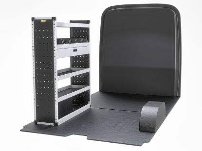 Picture of Van Guard Gold Trade Van Racking Package - Nearside for Ford Transit 2014-Onwards | L2 | H2, H3 | TVR-G-006-NS