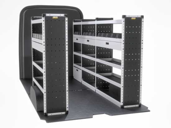 Van Guard Gold Trade Van Racking Package - Complete Kit for Ford Transit 2014-Onwards | L3 | H2, H3