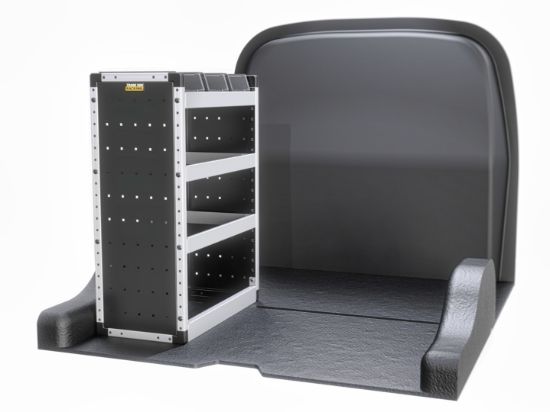 Picture of Van Guard Silver Trade Van Racking Package - Complete Kit for Ford Transit Connect 2013-2024 | L1 | H1 | TVR-S-001