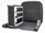 Van Guard Silver Trade Van Racking Package - Nearside for Ford Transit Connect 2013-2024 | L2 | H1