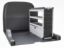 Picture of Van Guard Silver Trade Van Racking Package - Offside for Ford Transit Connect 2013-2024 | L2 | H1 | TVR-S-002-OS