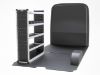 Picture of Van Guard Silver Trade Van Racking Package - Nearside for Ford Transit 2014-Onwards | L3 | H2, H3 | TVR-S-013-NS