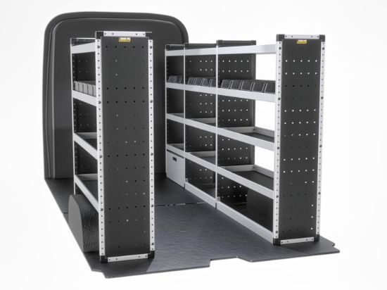 Van Guard Silver Trade Van Racking Package - Complete Kit for Ford Transit 2014-Onwards | L3 | H2, H3