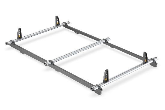 Picture of Van Guard ULTI Bar+ System (Aluminium) - 3 Roof Bars for Toyota ProAce 2013-2016 | L2 | H1 | VG248-3L2H1