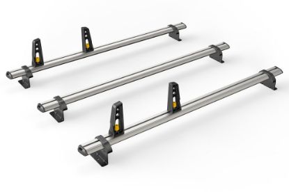 Picture of Van Guard ULTI Bar+ (Aluminium) - 3 Roof Bars for Peugeot Bipper 2008-2018 | L1 | H1 | VG270-3