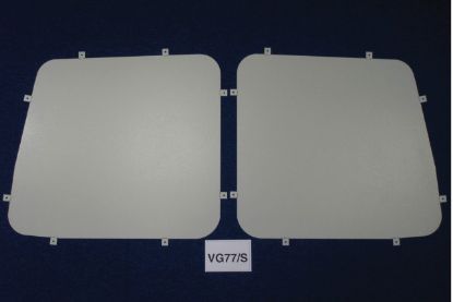 Picture of Van Guard Window Blank for Peugeot Partner Origin 1996-2008 | L1 | H1 | Twin Rear Doors | VG77LS