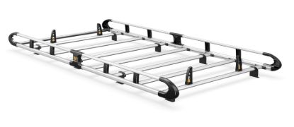 Van Guard ULTI Rack+ (Aluminium) - 6 Bar Roof Rack for Mercedes Vito 2015-Onwards | L1 | H1 | Twin Rear Doors