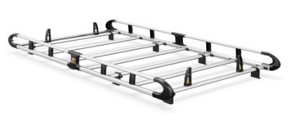Van Guard ULTI Rack+ (Aluminium) - 6 Bar Roof Rack for Mercedes Vito 2015-Onwards | L1 | H1 | Tailgate
