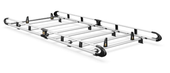 Van Guard ULTI Rack+ (Aluminium) - 6 Bar Roof Rack for Mercedes Vito 2015-Onwards | L2 | H1 | Twin Rear Doors