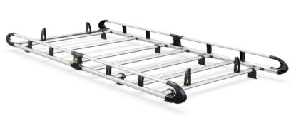 Van Guard ULTI Rack+ (Aluminium) - 6 Bar Roof Rack for Mercedes Vito 2015-Onwards | L2 | H1 | Tailgate