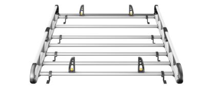 Picture of Van Guard ULTI Rack+ (Aluminium) - 6 Bar Roof Rack for Mercedes Vito 2015-Onwards | L2 | H1 | Tailgate | VGUR-230