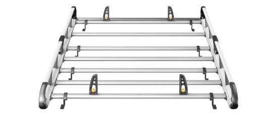 Picture of Van Guard ULTI Rack+ (Aluminium) - 6 Bar Roof Rack for Mercedes Vito 2015-Onwards | L2 | H1 | Tailgate | VGUR-230