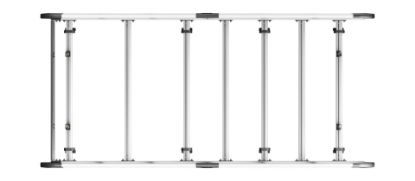 Picture of Van Guard ULTI Rack+ (Aluminium) - 6 Bar Roof Rack for Mercedes Vito 2015-Onwards | L2 | H1 | Tailgate | VGUR-230
