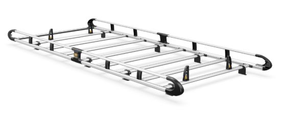 Van Guard ULTI Rack+ (Aluminium) - 7 Bar Roof Rack for Mercedes Vito 2015-Onwards | L3 | H1 | Twin Rear Doors