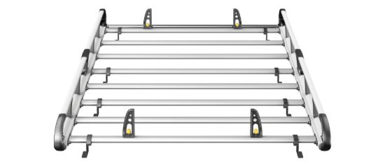 Picture of Van Guard ULTI Rack+ (Aluminium) - 7 Bar Roof Rack for Mercedes Vito 2015-Onwards | L3 | H1 | Tailgate | VGUR-232