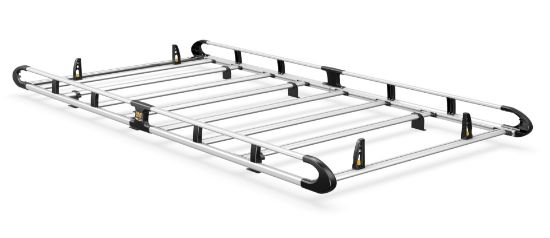 Picture of Van Guard ULTI Rack+ (Aluminium) - 7 Bar Roof Rack for Mercedes Sprinter 2018-Onwards | L1 | H1 | Twin Rear Doors | VGUR-236