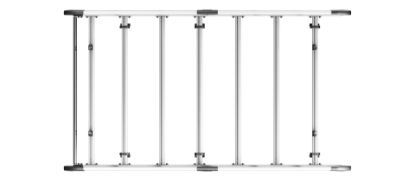 Picture of Van Guard ULTI Rack+ (Aluminium) - 6 Bar Roof Rack for Mercedes Sprinter 2018-Onwards | L1 | H2 | Twin Rear Doors | VGUR-237