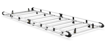 Van Guard ULTI Rack+ (Aluminium) - 9 Bar Roof Rack for Mercedes Sprinter 2018-Onwards | L3 | H2 | Twin Rear Doors