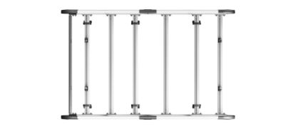 Picture of Van Guard ULTI Rack+ (Aluminium) - 6 Bar Roof Rack for Peugeot Bipper 2008-2018 | L1 | H1 | Twin Rear Doors | VGUR-241