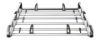 Picture of Van Guard ULTI Rack+ (Aluminium) - 6 Bar Roof Rack for Volkswagen Caddy 2010-2015 | L1 | H1 | Twin Rear Doors | VGUR-246