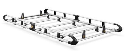 Van Guard ULTI Rack+ (Aluminium) - 5 Bar Roof Rack for Volkswagen Caddy 2015-2020 | L2 | H1 | Twin Rear Doors