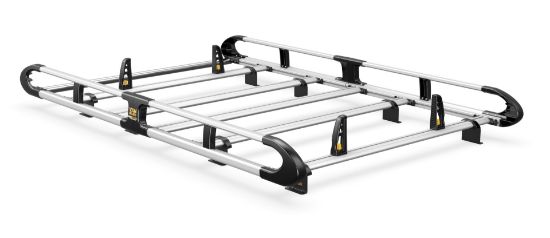 Picture of Van Guard ULTI Rack+ (Aluminium) - 4 Bar Roof Rack for Ford Transit Connect 2013-2024 | L1 | H1 | Twin Rear Doors | VGUR-254