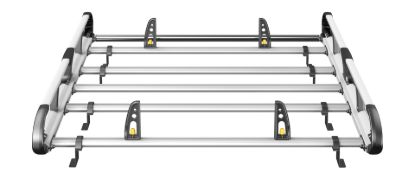 Picture of Van Guard ULTI Rack+ (Aluminium) - 4 Bar Roof Rack for Ford Transit Connect 2013-2024 | L1 | H1 | Twin Rear Doors | VGUR-254