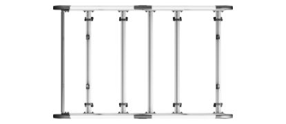 Picture of Van Guard ULTI Rack+ (Aluminium) - 4 Bar Roof Rack for Ford Transit Connect 2013-2024 | L1 | H1 | Twin Rear Doors | VGUR-254