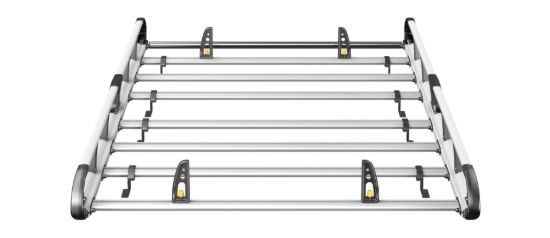 Picture of Van Guard ULTI Rack+ (Aluminium) - 5 Bar Roof Rack for Fiat Scudo 2022-Onwards | L2 | H1 | Twin Rear Doors | VGUR-273