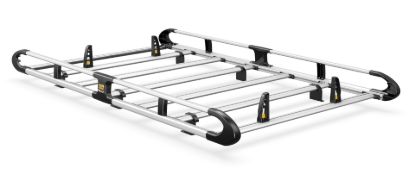 Van Guard ULTI Rack+ (Aluminium) - 6 Bar Roof Rack for Ford Transit Connect 2024-Onwards | L1 | H1 | Twin Rear Doors