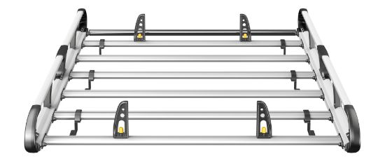Picture of Van Guard ULTI Rack+ (Aluminium) - 6 Bar Roof Rack for Ford Transit Connect 2024-Onwards | L1 | H1 | Twin Rear Doors | VGUR-287