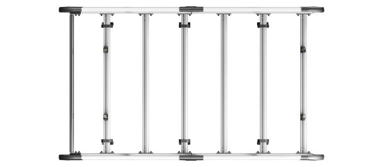 Picture of Van Guard ULTI Rack+ (Aluminium) - 6 Bar Roof Rack for Ford Transit Connect 2024-Onwards | L1 | H1 | Twin Rear Doors | VGUR-287