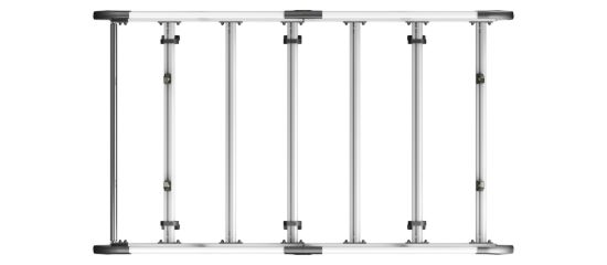 Picture of Van Guard ULTI Rack+ (Aluminium) - 6 Bar Roof Rack for Ford Transit Connect 2024-Onwards | L1 | H1 | Twin Rear Doors | VGUR-287