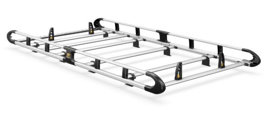 Van Guard ULTI Rack+ (Aluminium) - 5 Bar Roof Rack for Ford Transit Connect 2024-Onwards | L2 | H1 | Twin Rear Doors
