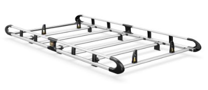 Picture of Van Guard ULTI Rack+ (Aluminium) - 6 Bar Roof Rack for Ford Transit Custom 2023-Onwards | L1 | H1 | Twin Rear Doors | VGUR-292