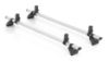 Picture of Rhino 2 Aluminium KammBar Pro Roof Bars and 4 free load stops for Ford Transit Connect 2024-Onwards | L1 | H1 | KD2PR