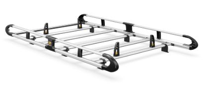 Van Guard ULTI Rack+ (Aluminium) - 5 Bar Roof Rack for Nissan Townstar 2022-Onwards | L2 | H1 | Twin Rear Doors