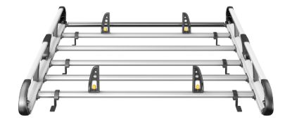 Picture of Van Guard ULTI Rack+ (Aluminium) - 5 Bar Roof Rack for Nissan Townstar 2022-Onwards | L2 | H1 | Twin Rear Doors | VGUR-295