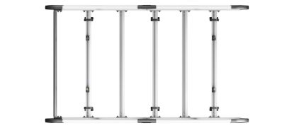 Picture of Van Guard ULTI Rack+ (Aluminium) - 5 Bar Roof Rack for Nissan Townstar 2022-Onwards | L2 | H1 | Twin Rear Doors | VGUR-295