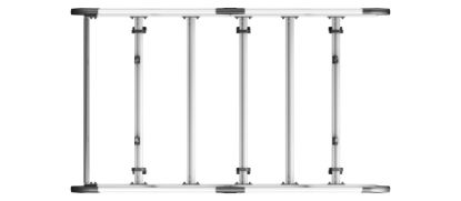 Picture of Van Guard ULTI Rack+ (Aluminium) - 5 Bar Roof Rack for Renault Kangoo 2022-Onwards | L2 | H1 | Twin Rear Doors | VGUR-295