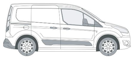 Picture for category Ford Transit Connect 2013-2024 Van Roof Bars