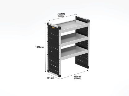 Picture of Van Guard Bronze Trade Van Racking Package - Complete Kit for Mercedes Citan 2022-Onwards | L1 | H1 | TVR-B-001
