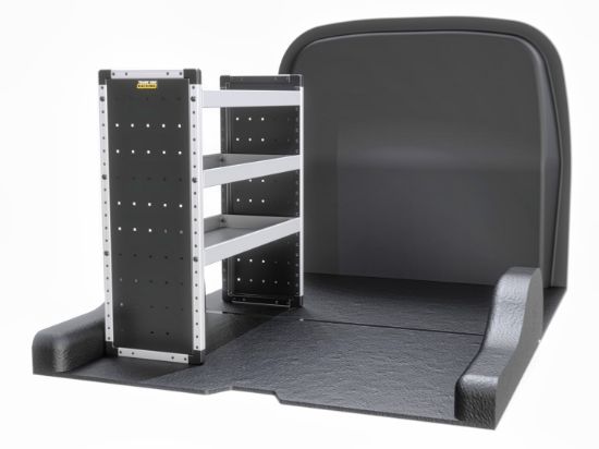 Picture of Van Guard Bronze Trade Van Racking Package - Nearside for Fiat Doblo 2022-Onwards | L2 | H1 | TVR-B-002-NS