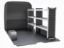Van Guard Bronze Trade Van Racking Package - Offside for Peugeot Boxer 2006-Onwards | L2 | H1