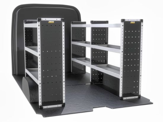Van Guard Bronze Trade Van Racking Package - Complete Kit for Vauxhall Movano 2022-Onwards | L2 | H1