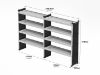 Picture of Van Guard Bronze Trade Van Racking Package - Offside for MAN TGE 2017-Onwards | L3 | H3 | TVR-B-006-OS