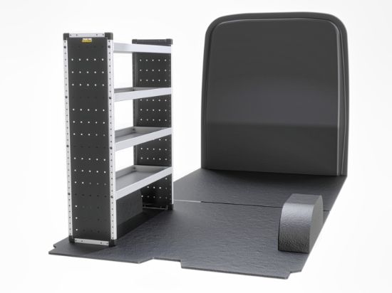 Van Guard Bronze Trade Van Racking Package - Nearside for Citroen Relay 2006-Onwards | L3 | H2, H3