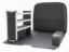 Picture of Van Guard Bronze Trade Van Racking Package - Nearside for Mercedes Vito 2015-Onwards | L3 | H1 | TVR-B-009-NS